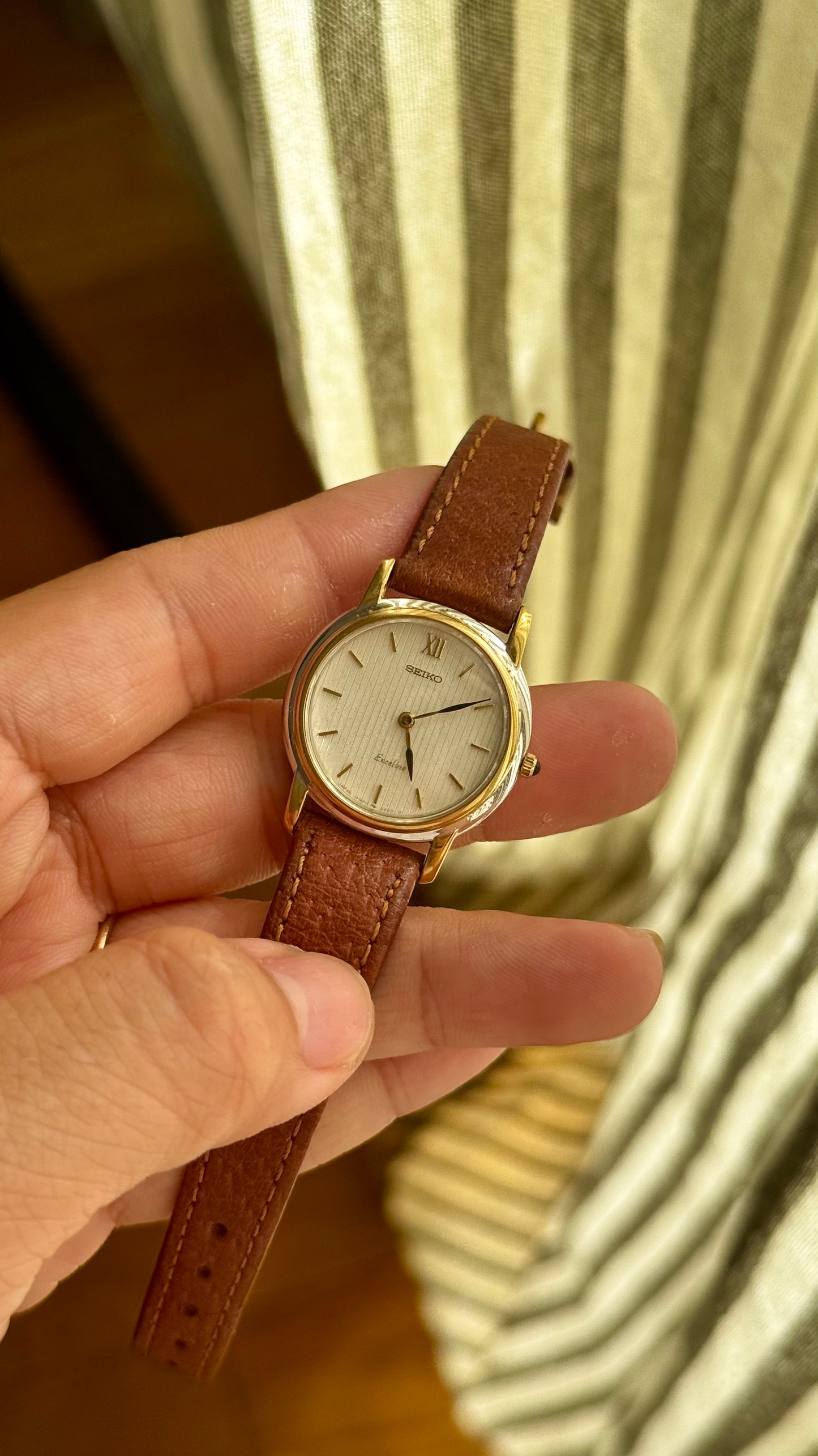 Vintage Seiko Exceline 1999 Watch -  Gold Plated