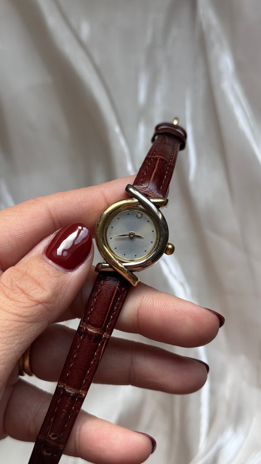 Vintage Citizen Watch 1990s - Duo Tone Case