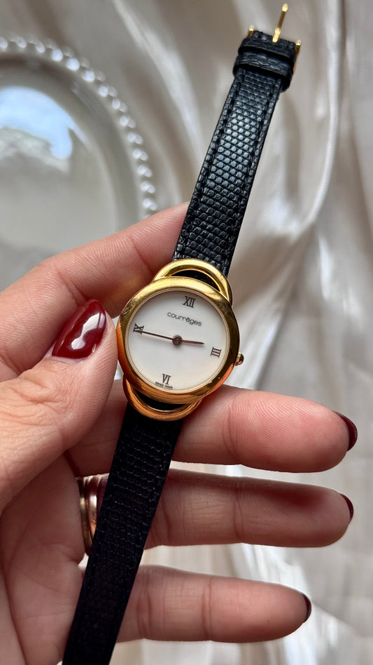 Authentic Vintage Courrèges Watch 1980s