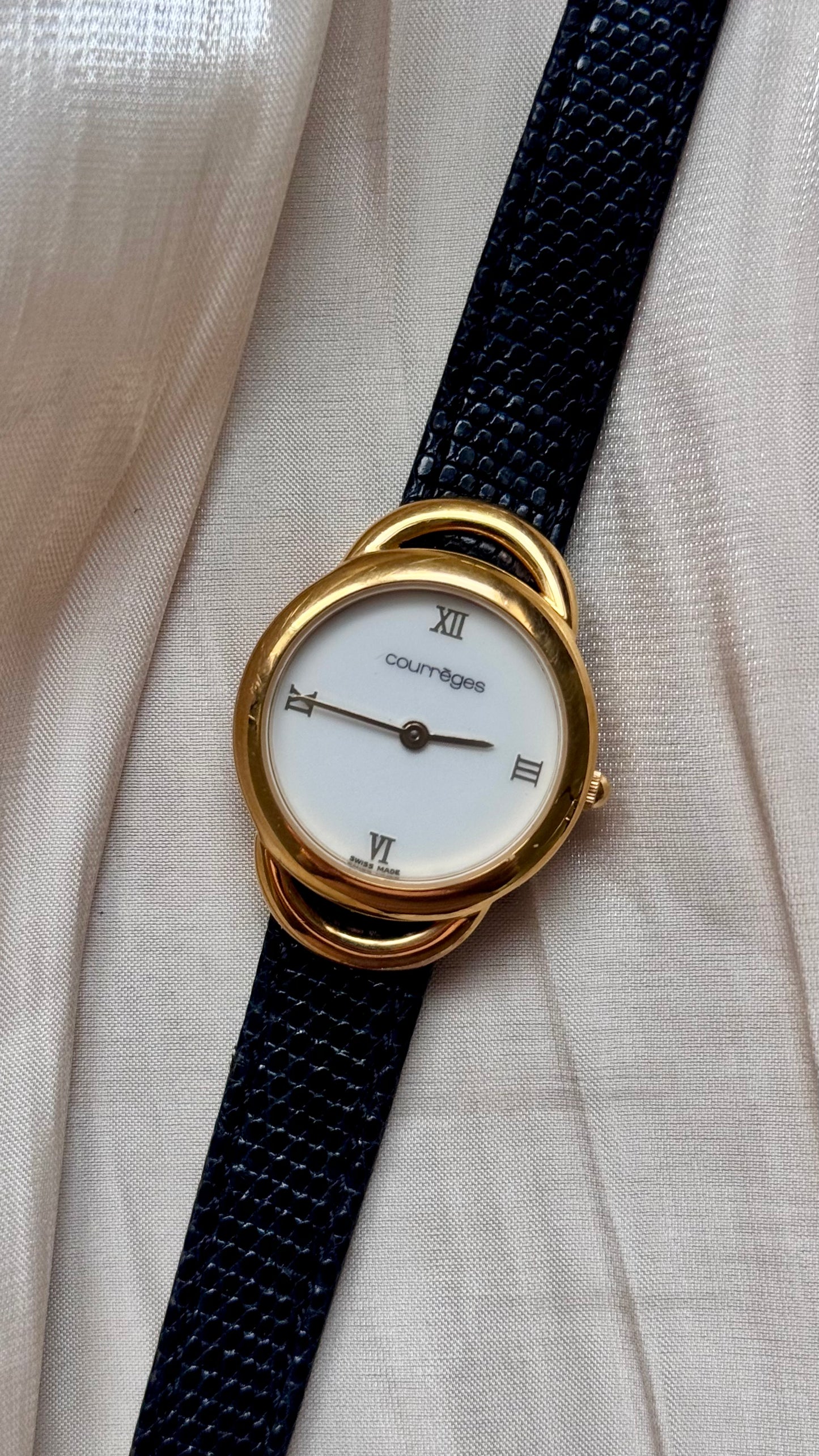 Authentic Vintage Courrèges Watch 1980s