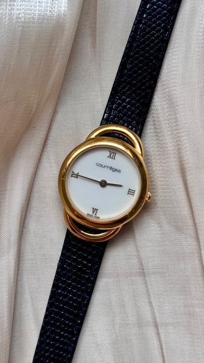 Authentic Vintage Courrèges Watch 1980s