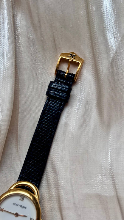Authentic Vintage Courrèges Watch 1980s