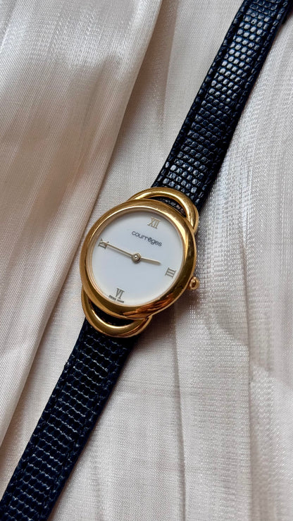Authentic Vintage Courrèges Watch 1980s