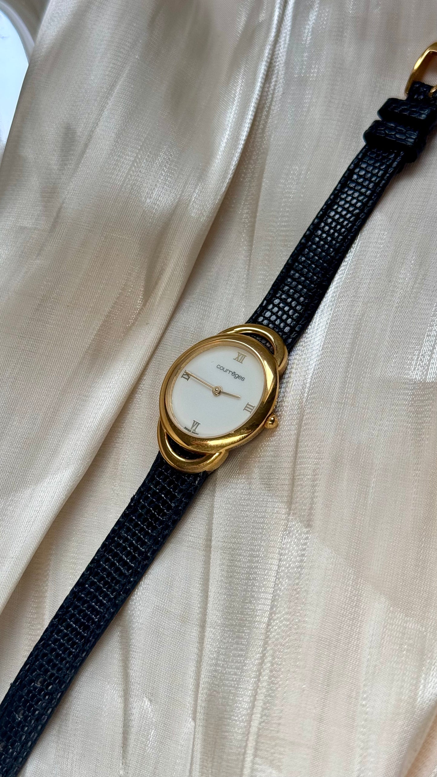 Authentic Vintage Courrèges Watch 1980s