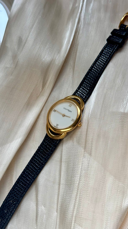 Authentic Vintage Courrèges Watch 1980s