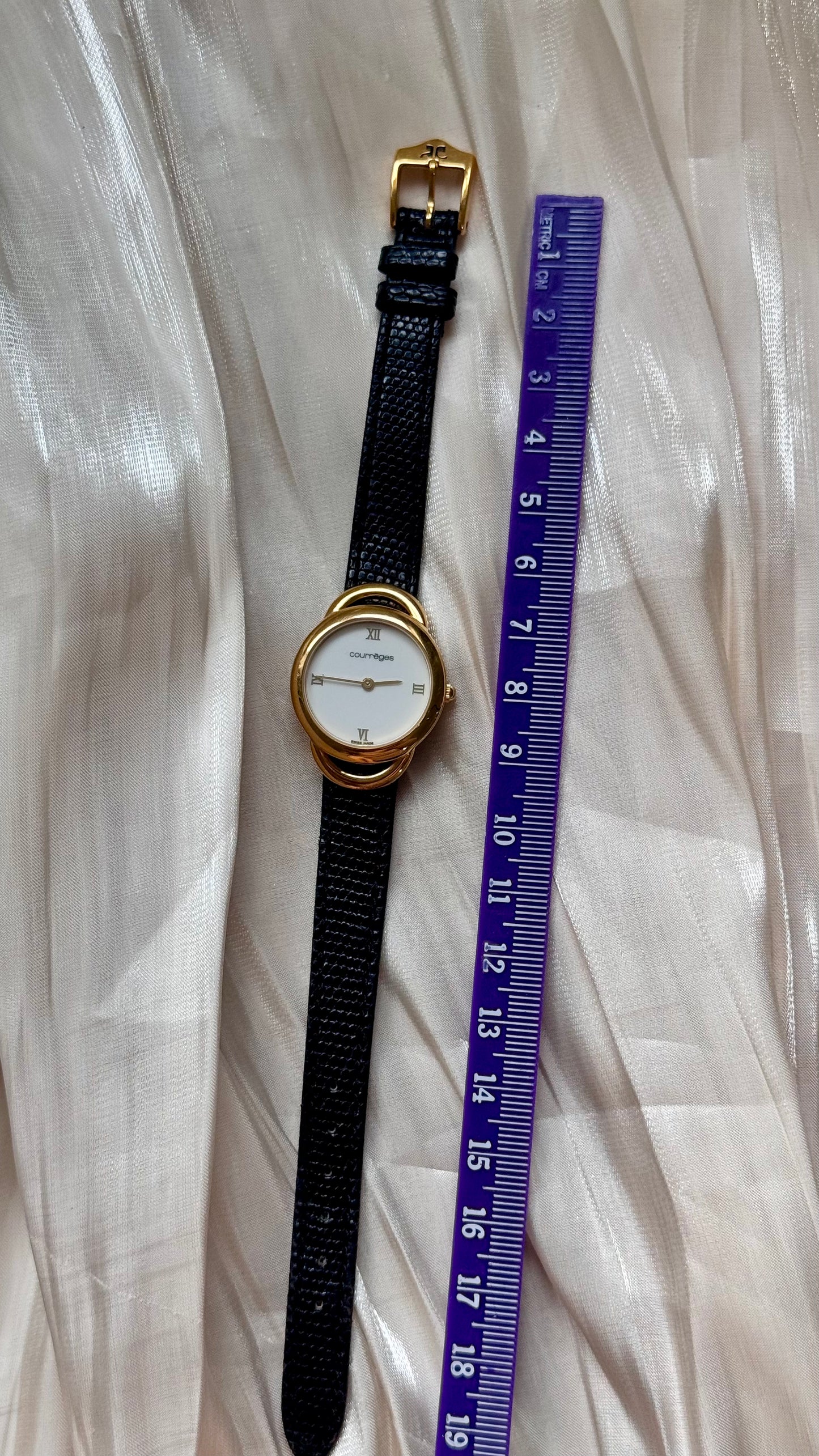 Authentic Vintage Courrèges Watch 1980s
