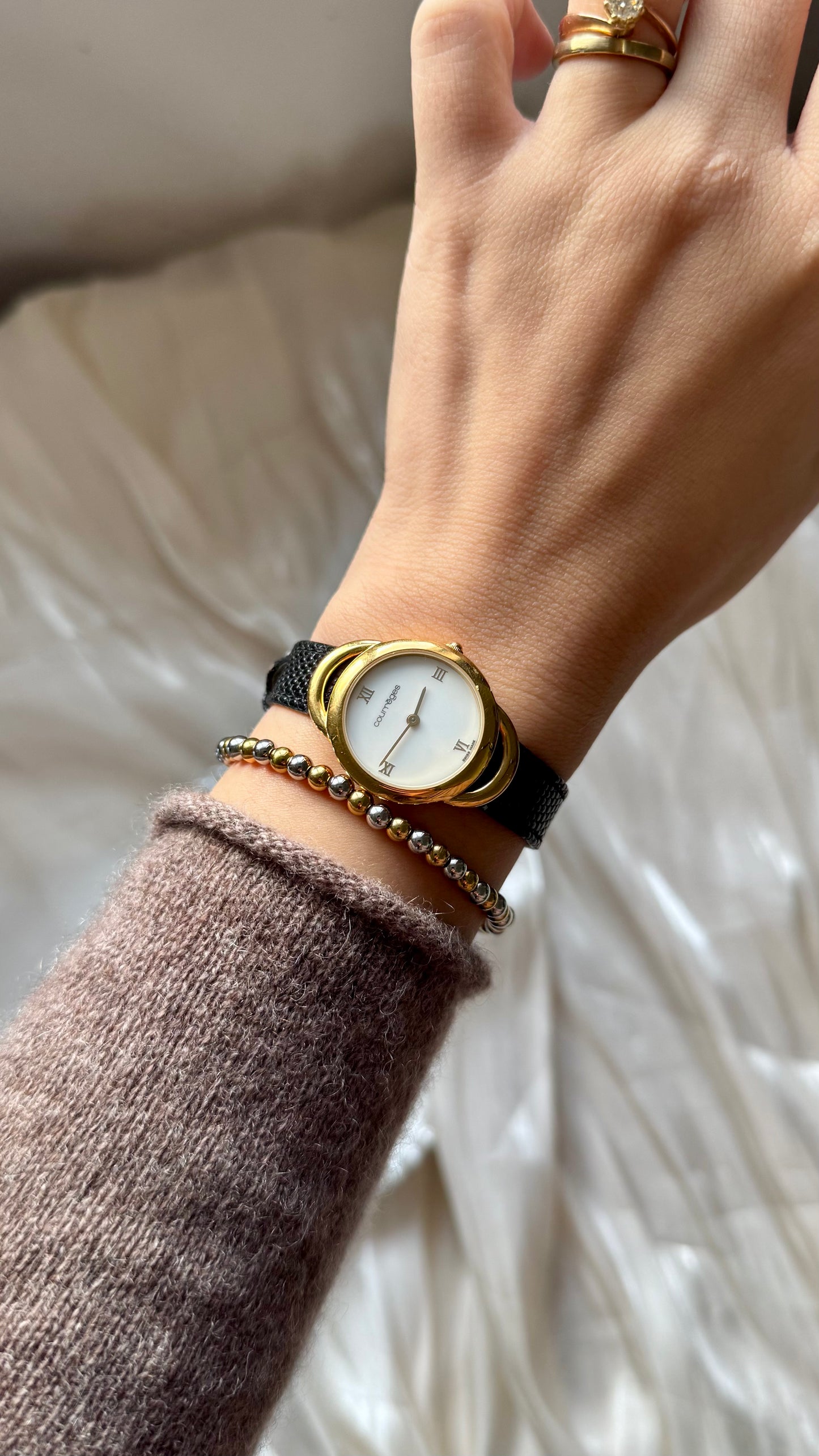 Authentic Vintage Courrèges Watch 1980s