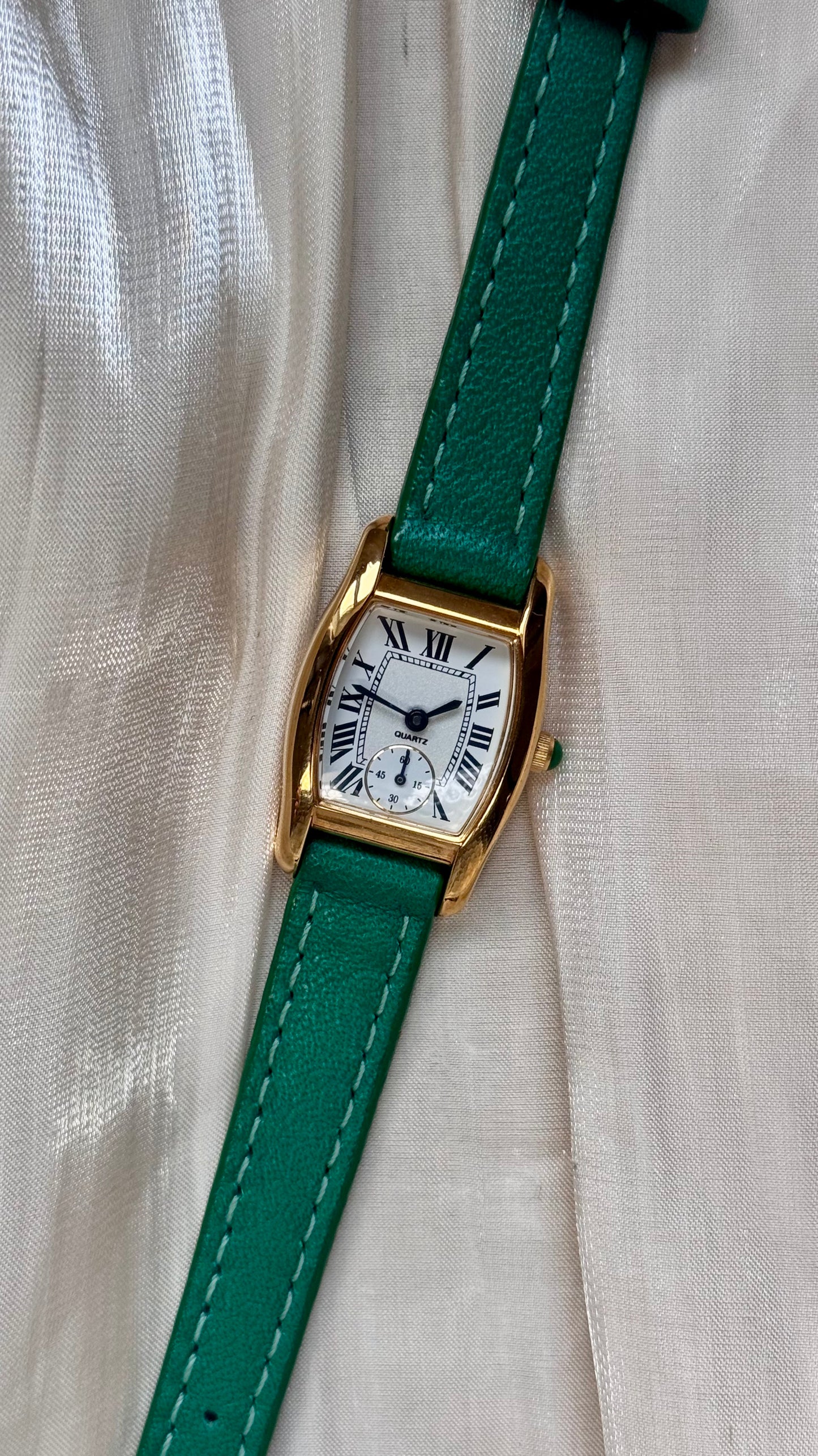 Vintage Noevir Watch - New Old Stock with new bespoke strap