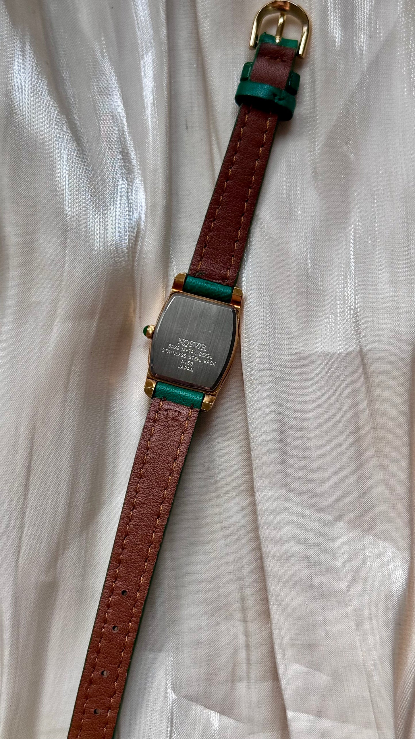 Vintage Noevir Watch - New Old Stock with new bespoke strap