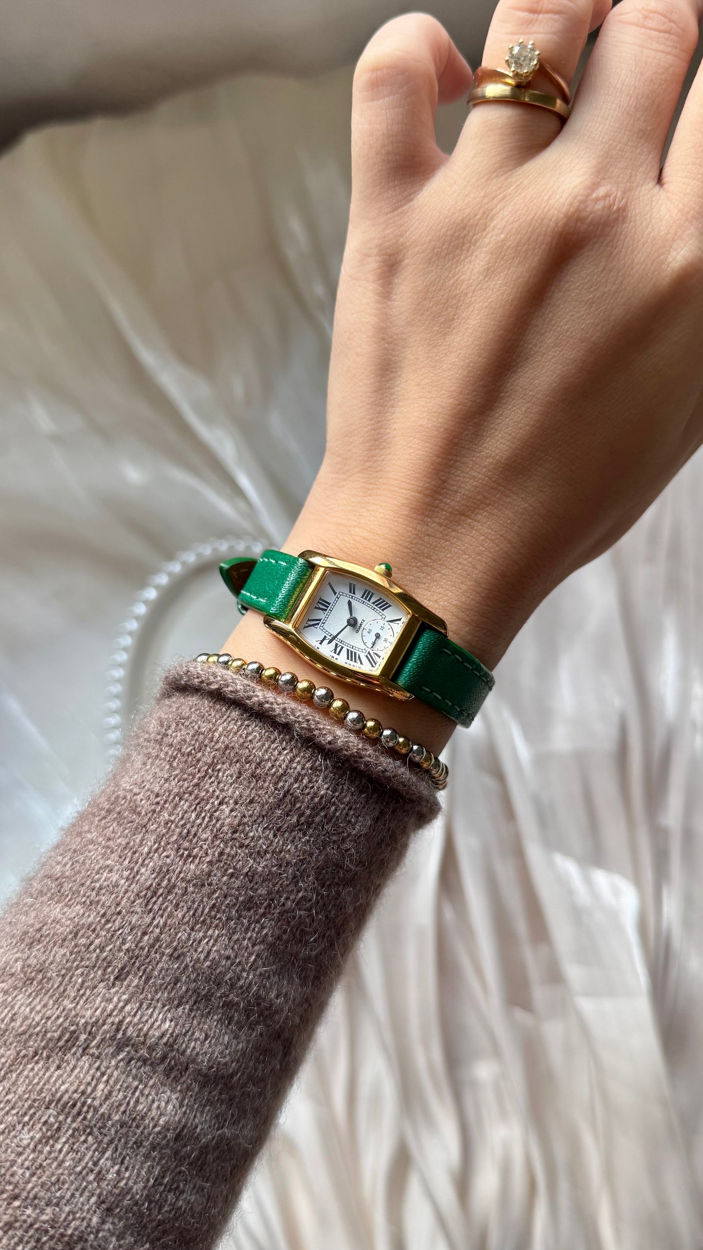 Vintage Noevir Watch - New Old Stock with new bespoke strap