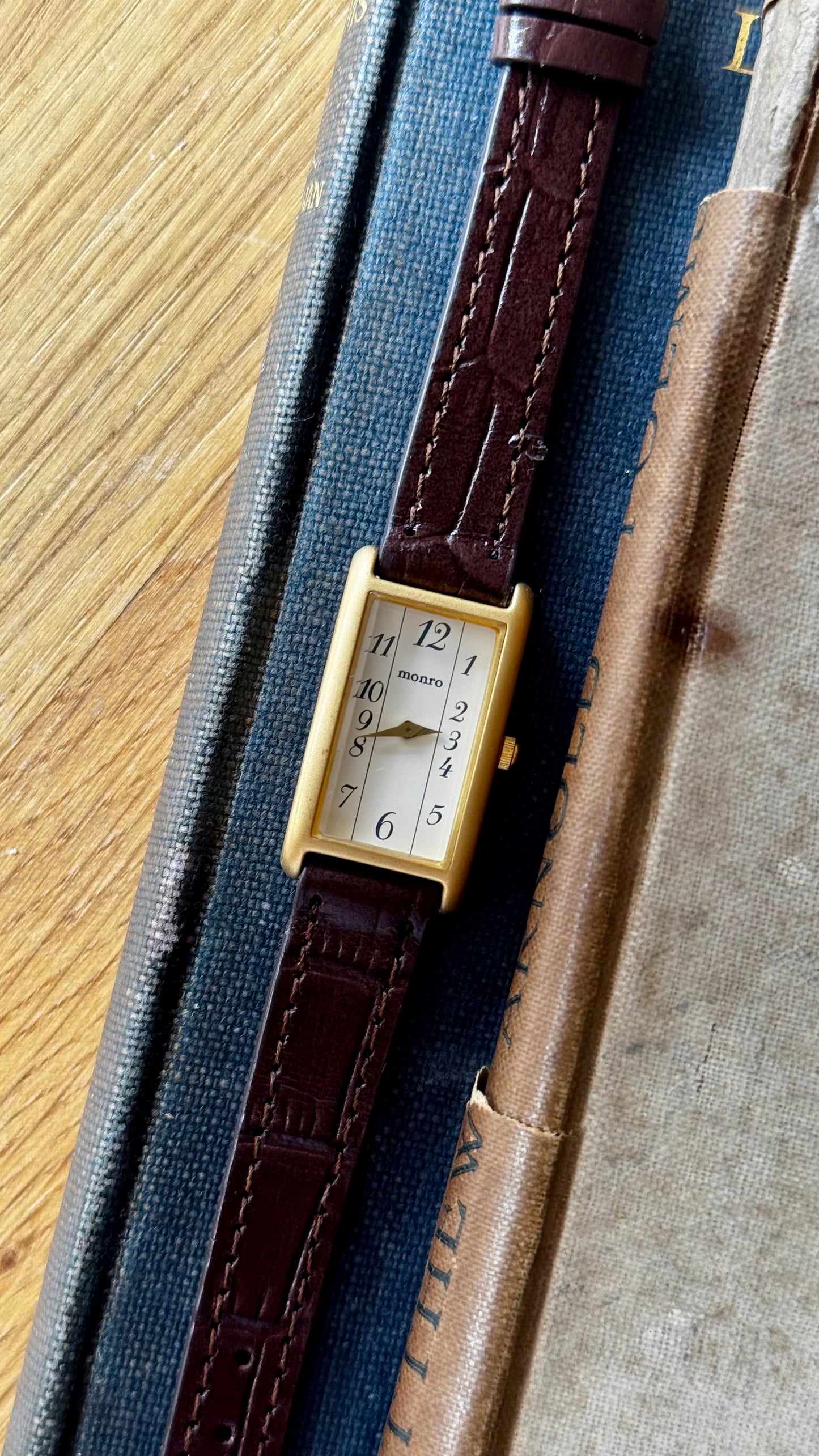 Vintage Monro Tank Watch 1990s