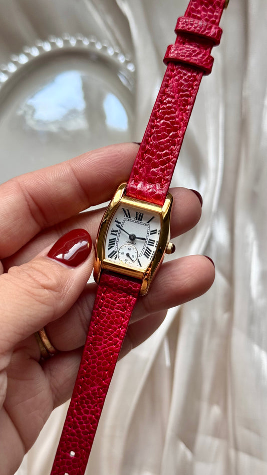 Vintage Noevir Watch - New Old Stock with new bespoke strap