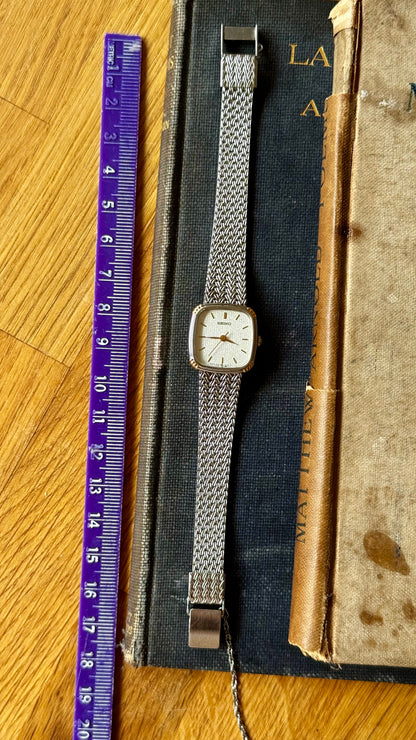 Vintage Seiko Watch 1988 - gold and white gold plated