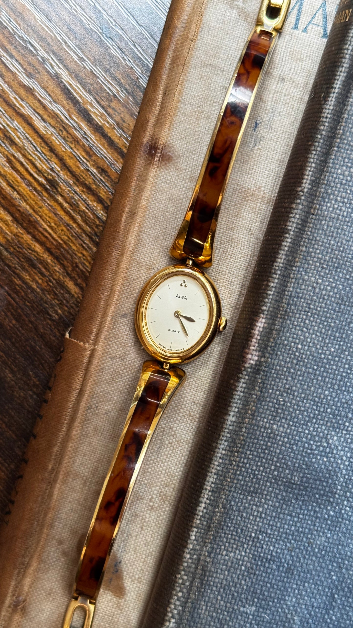 Seiko Alba Vintage Bangle Watch 1990s