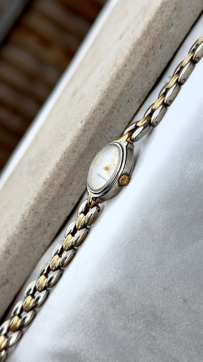 Mario Valentino Vintage Watch 1990s - Mother of Pearl Dial
