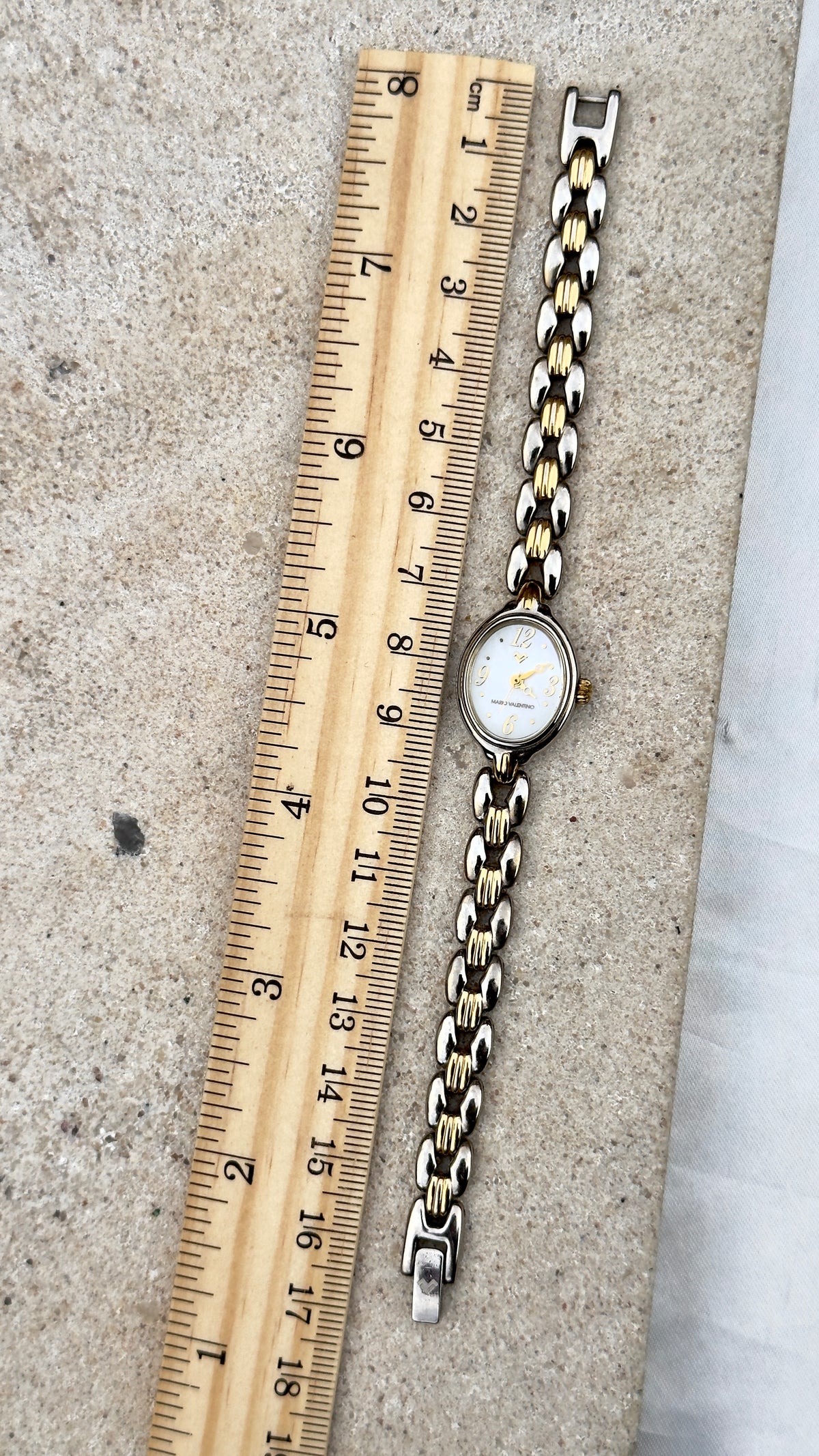 Mario Valentino Vintage Watch 1990s - Mother of Pearl Dial