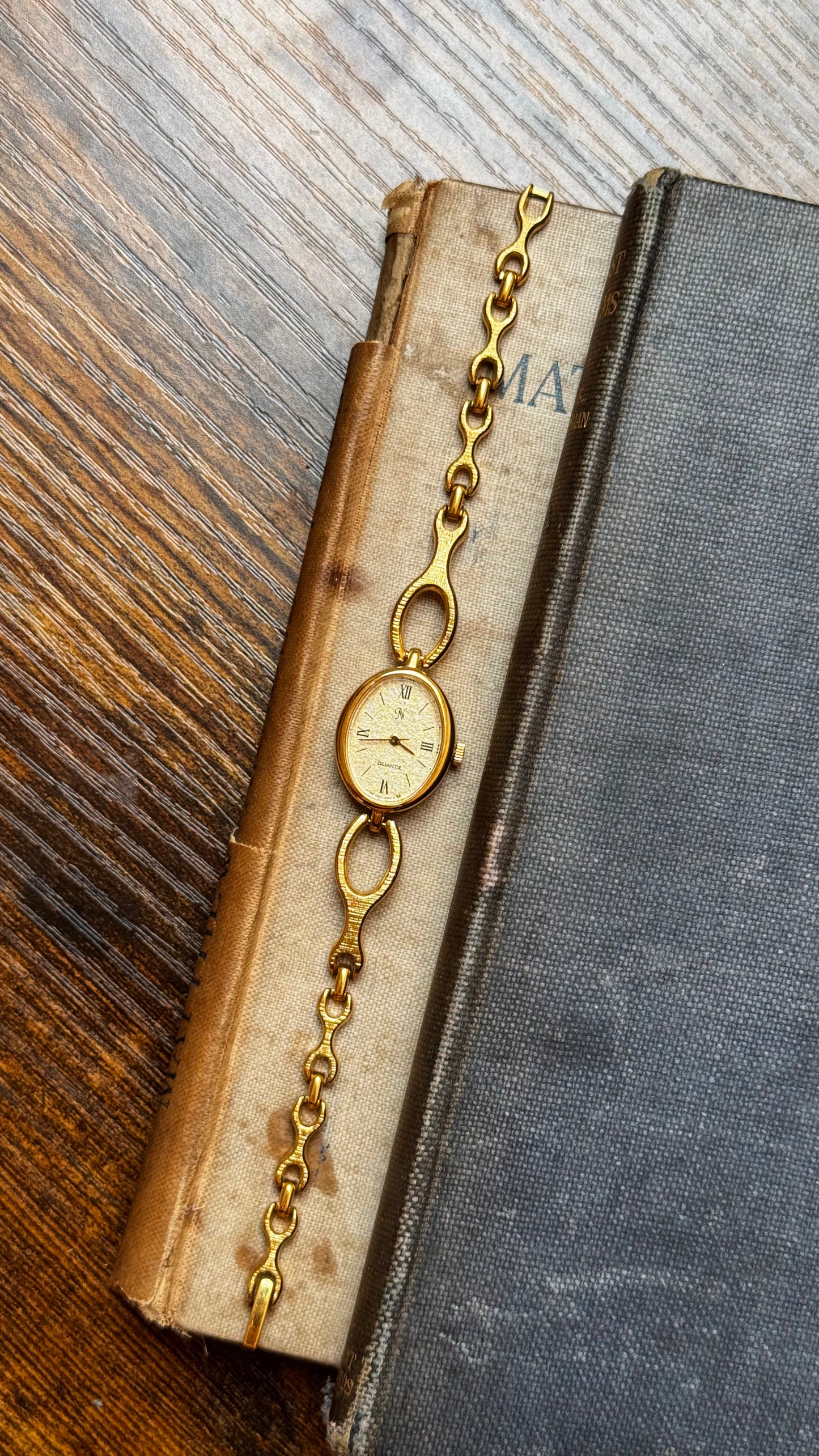 Vintage Noevir Watch 1990s - Gold Plated