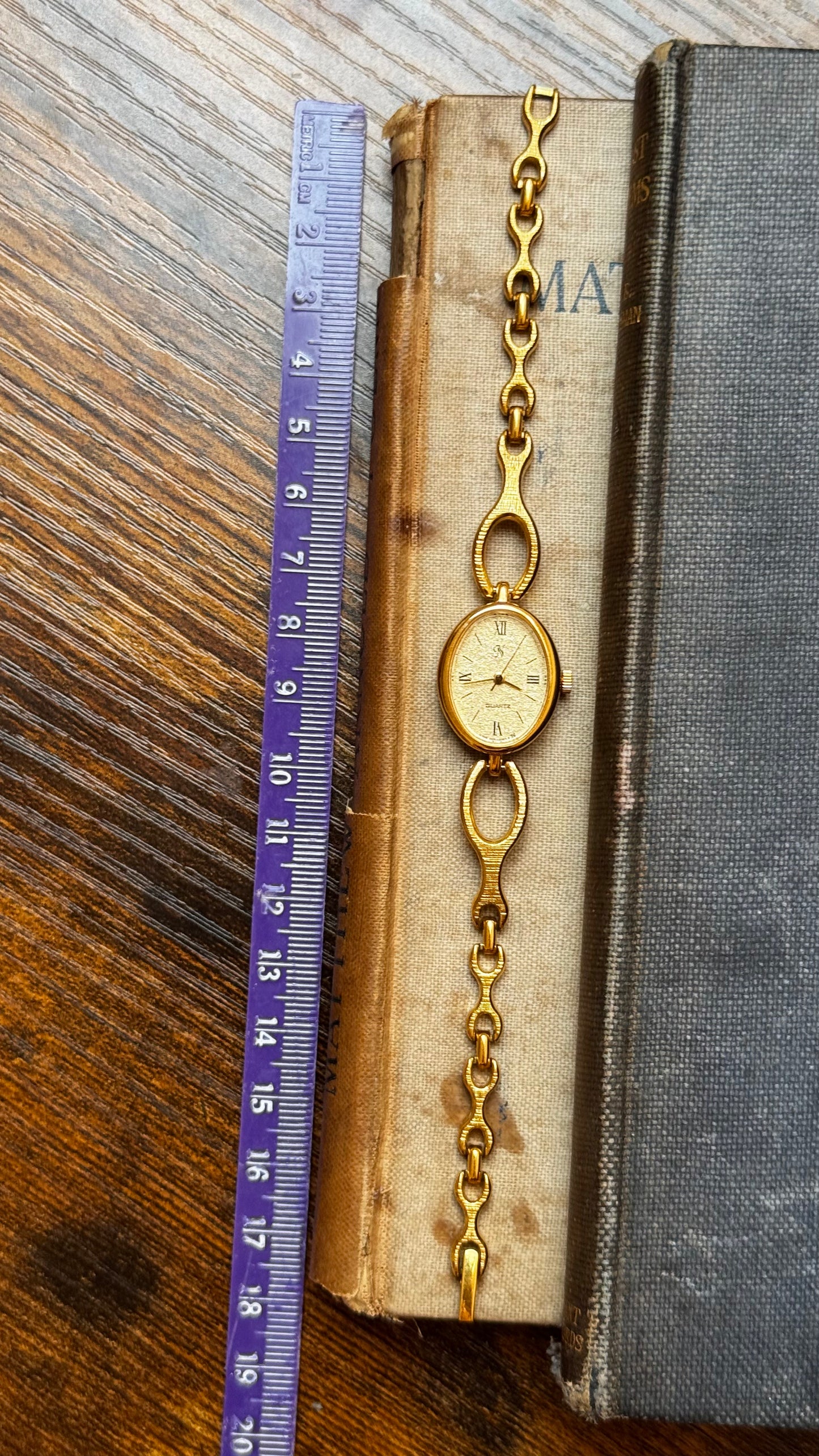 Vintage Noevir Watch 1990s - Gold Plated