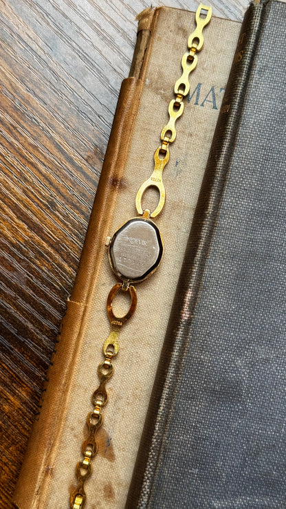 Vintage Noevir Watch 1990s - Gold Plated