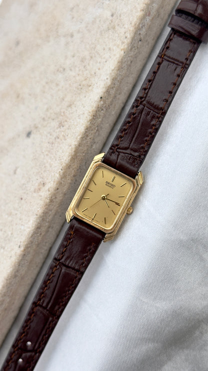 Vintage Seiko Women's Tank Watch 1994