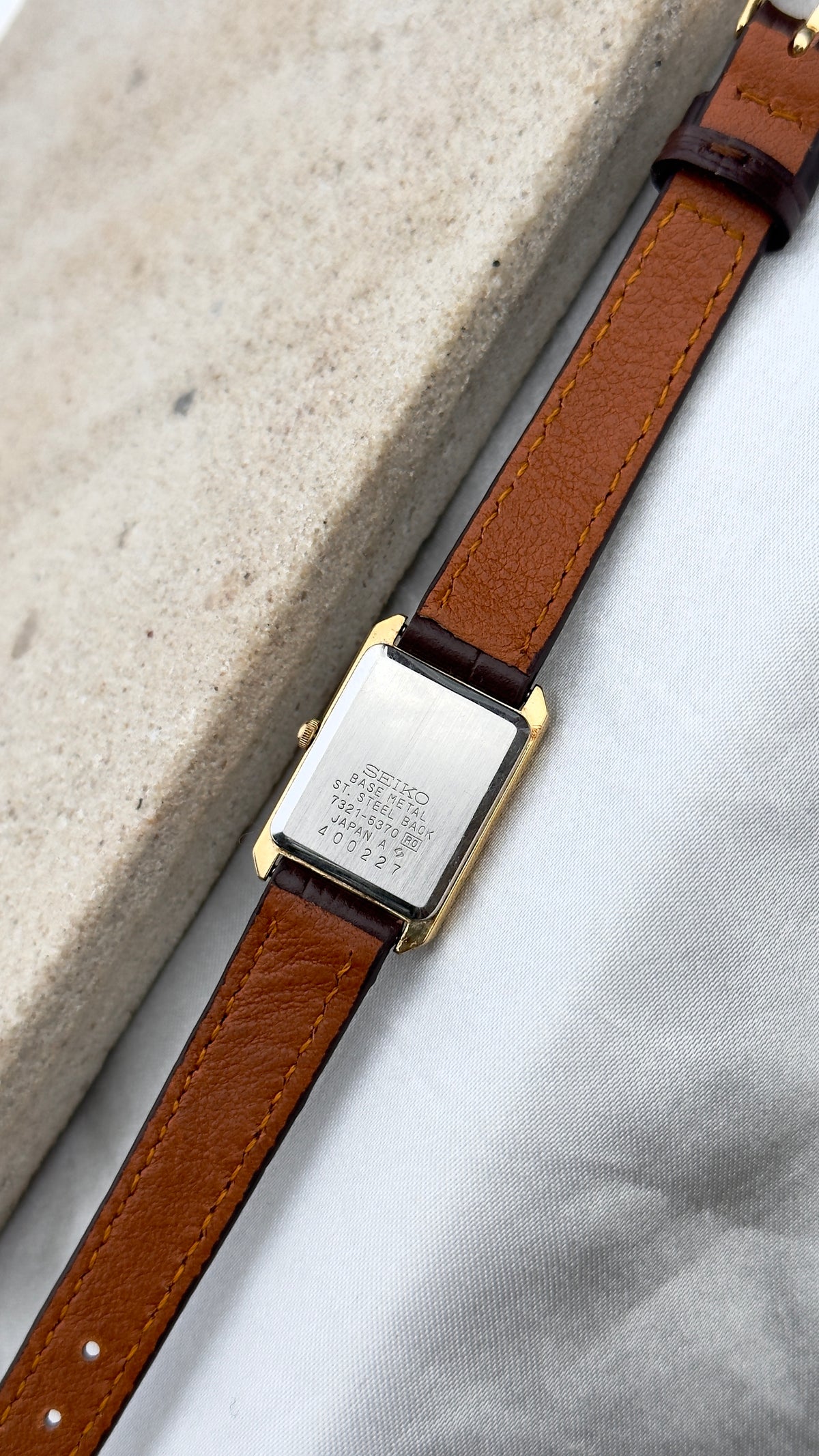 Vintage Seiko Women's Tank Watch 1994