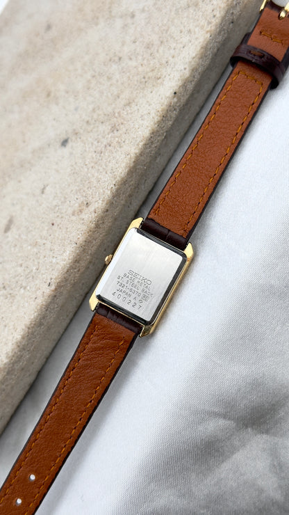 Vintage Seiko Women's Tank Watch 1994