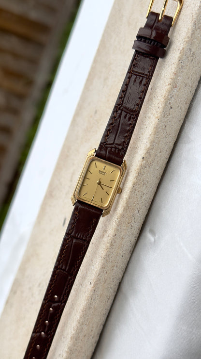 Vintage Seiko Women's Tank Watch 1994
