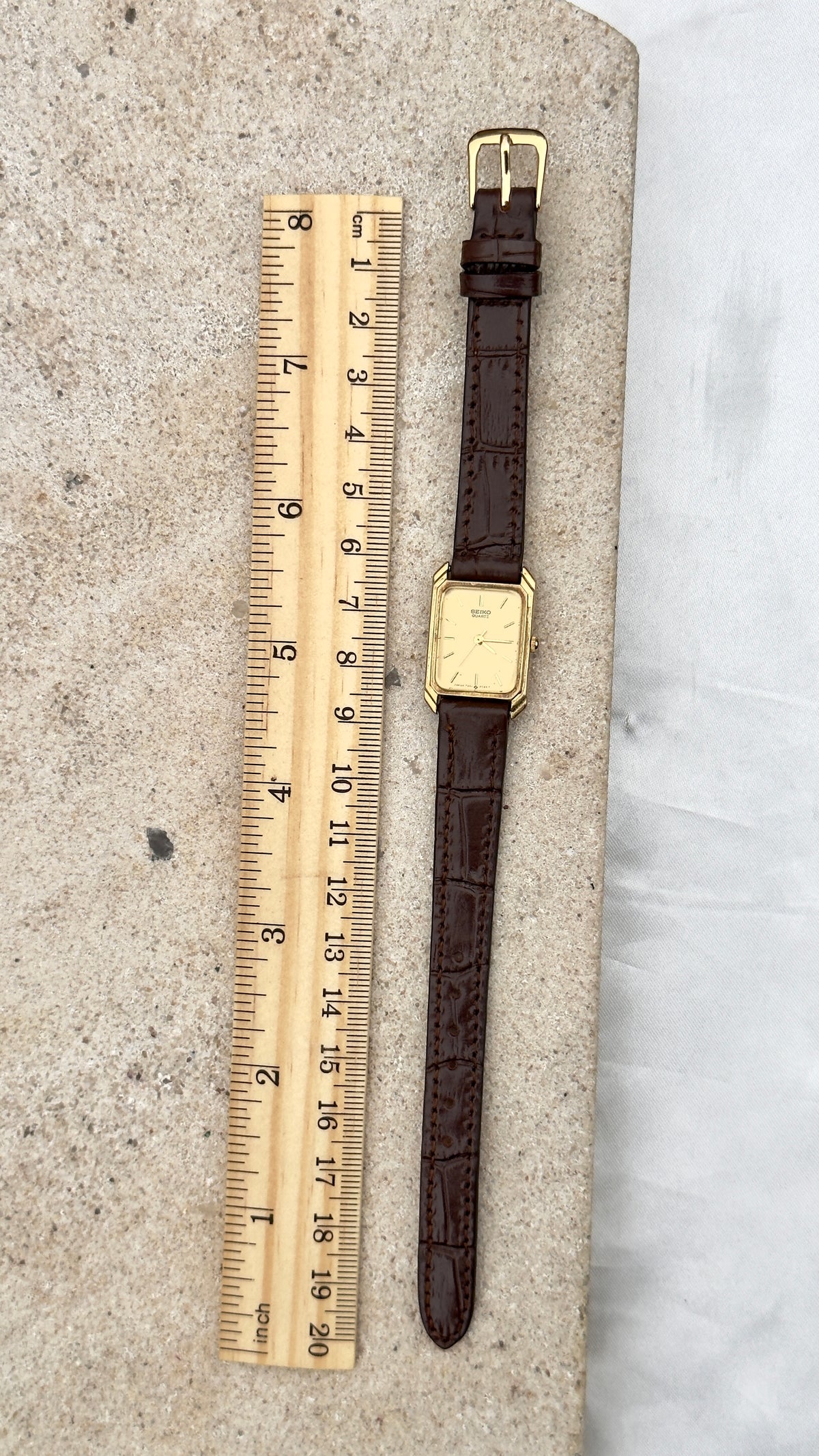 Vintage Seiko Women's Tank Watch 1994