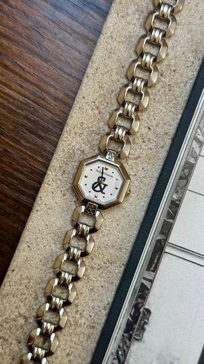 Silver Tone Pinky&Dianne Vintage Dress Watch 1990s, near mint