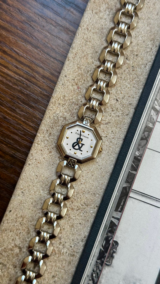 Silver Tone Pinky&Dianne Vintage Dress Watch 1990s, near mint