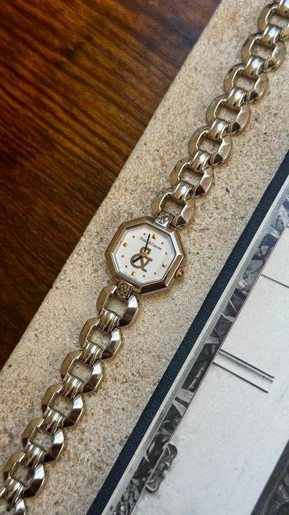 Silver Tone Pinky&Dianne Vintage Dress Watch 1990s, near mint