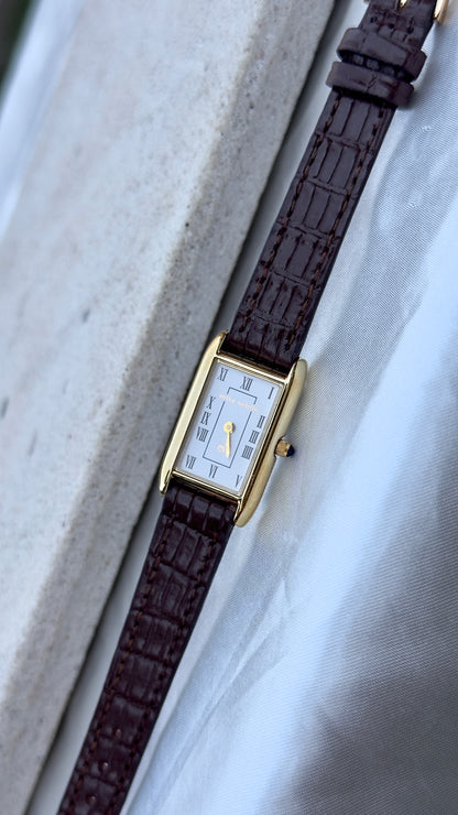 Mila Schön Vintage Tank Watch 1990s