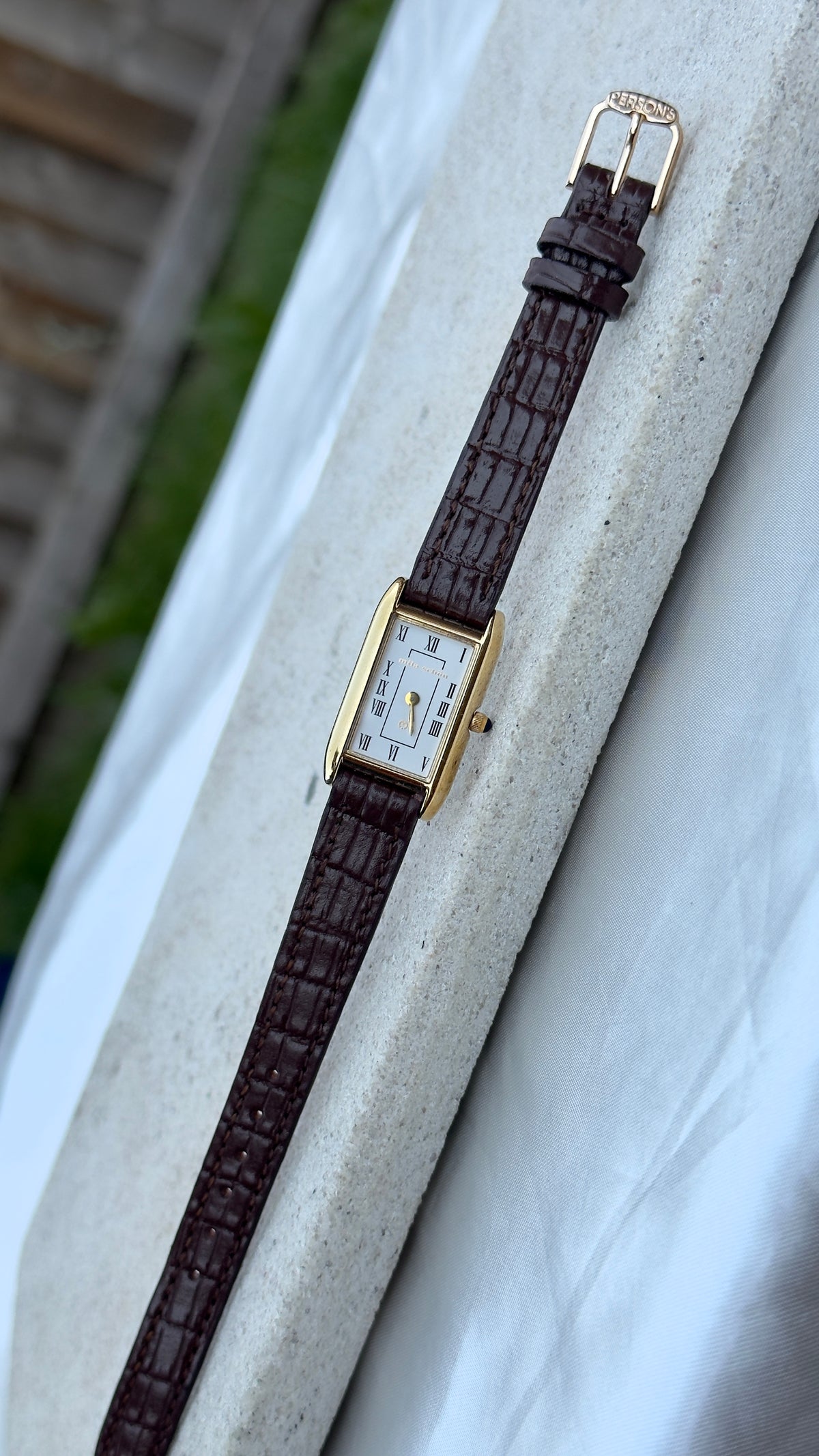 Mila Schön Vintage Tank Watch 1990s
