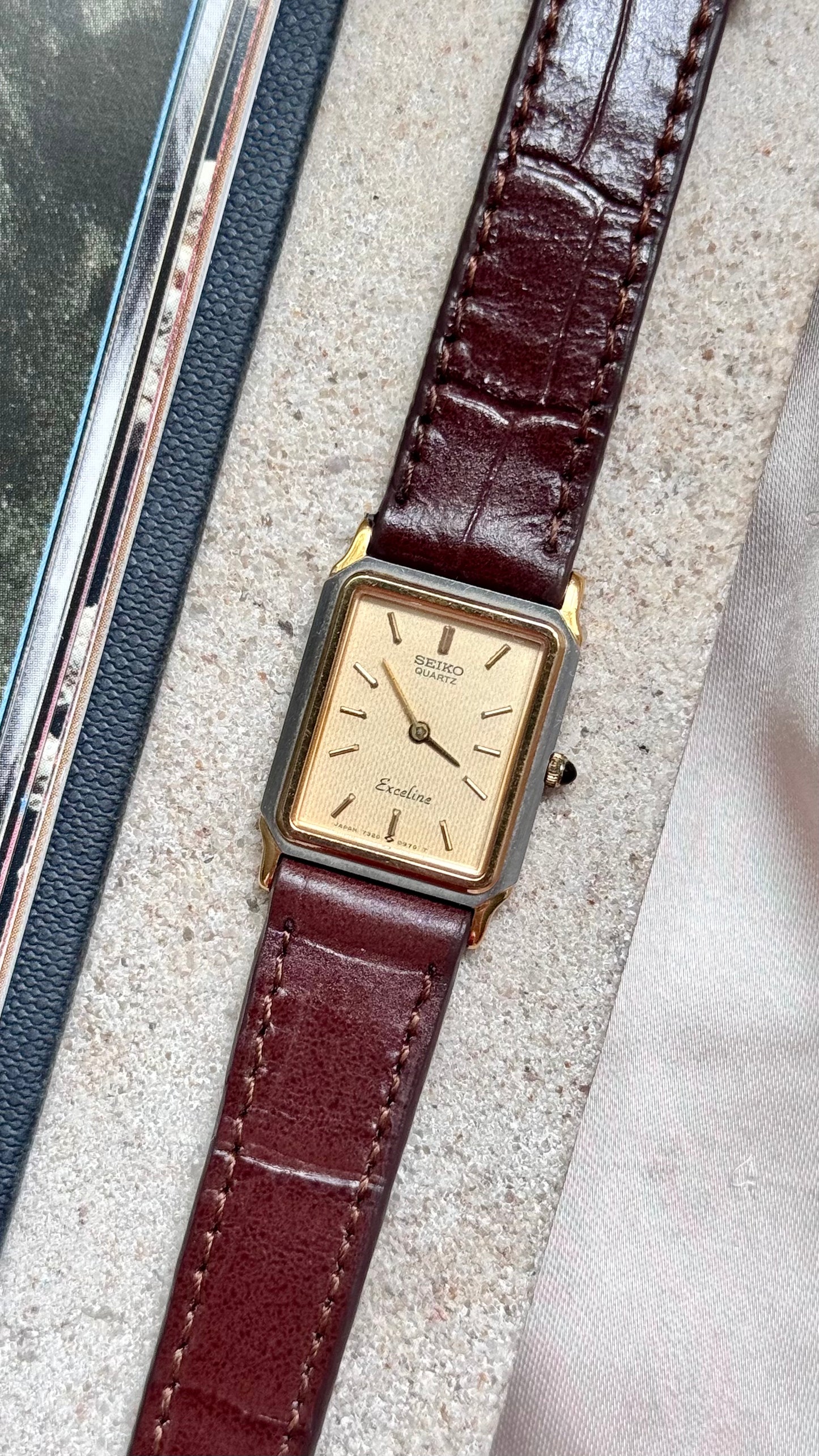 Seiko vintage watch 1995 - 30 micron gold plated
