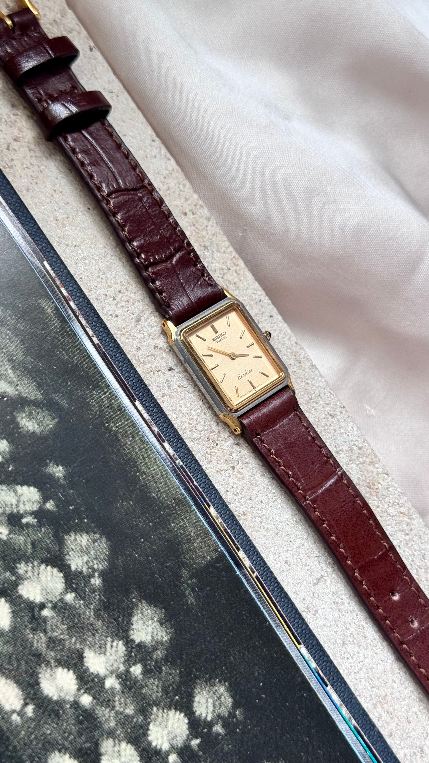 Seiko vintage watch 1995 - 30 micron gold plated