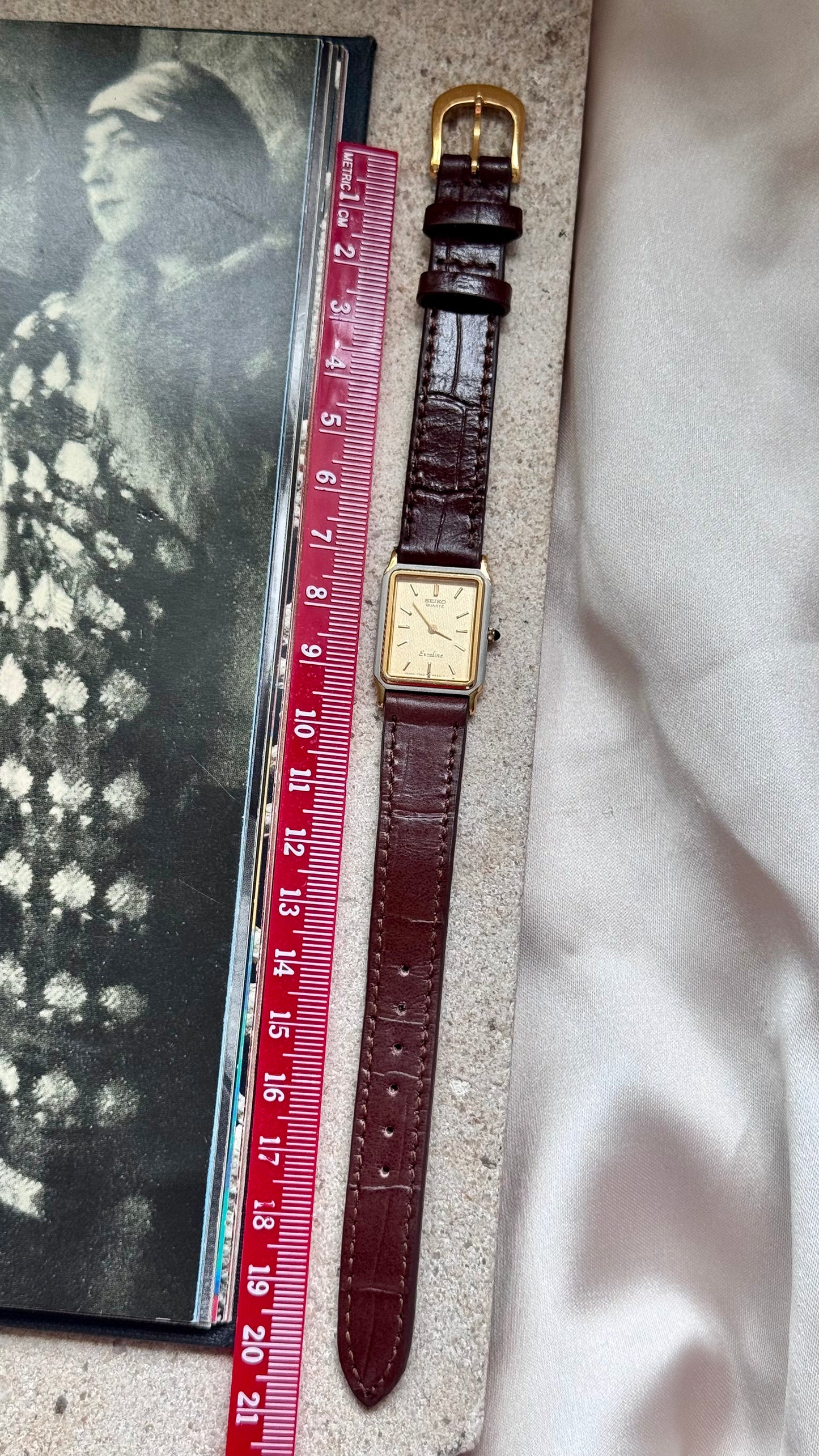 Seiko vintage watch 1995 - 30 micron gold plated