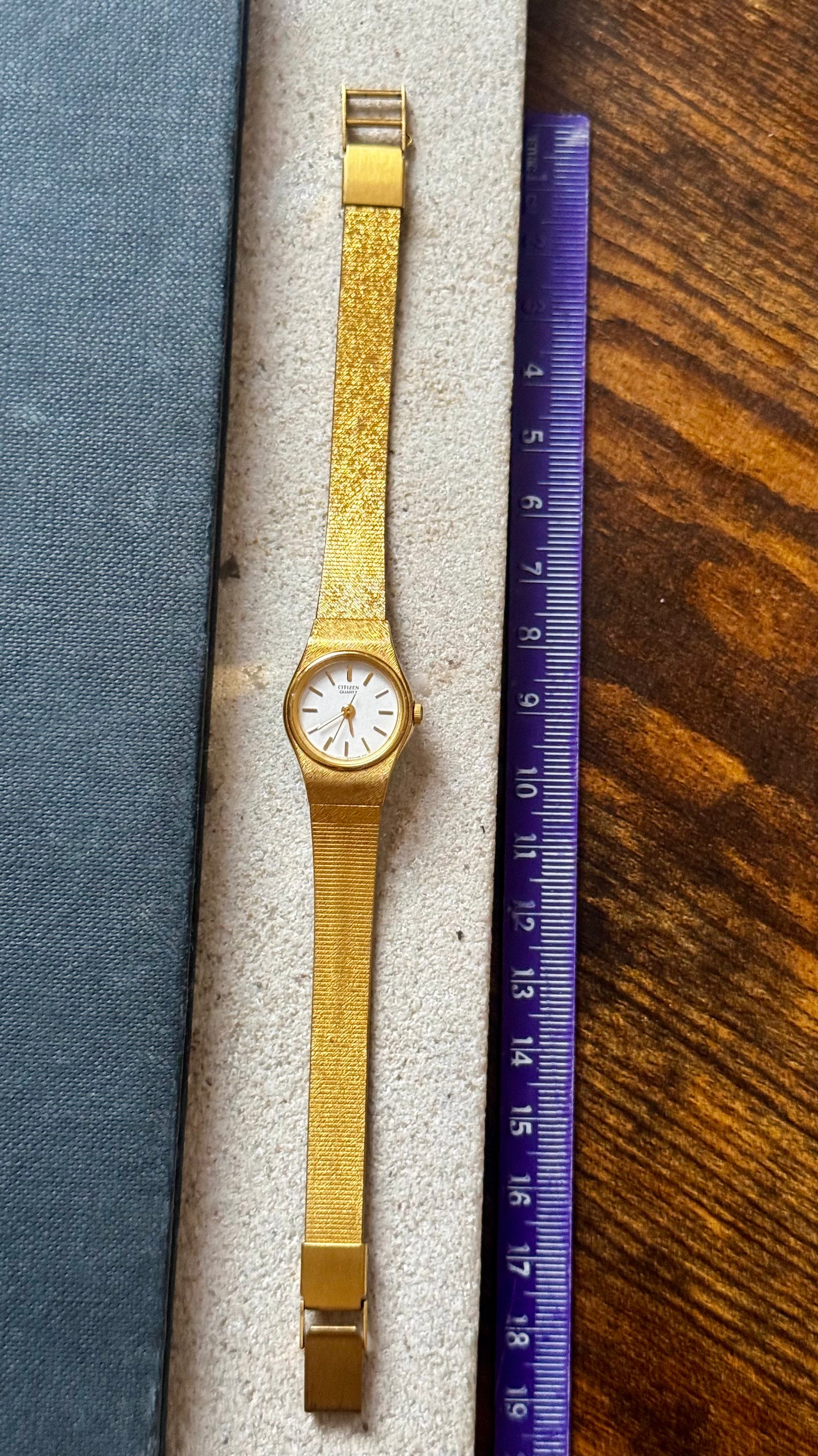 Classic Citizen Vintage Watch - 18ct Gold Plated, Near Mint