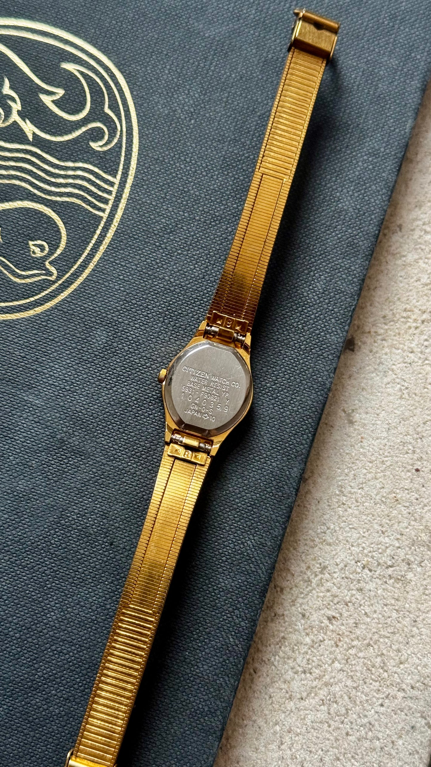 Classic Citizen Vintage Watch - 18ct Gold Plated, Near Mint