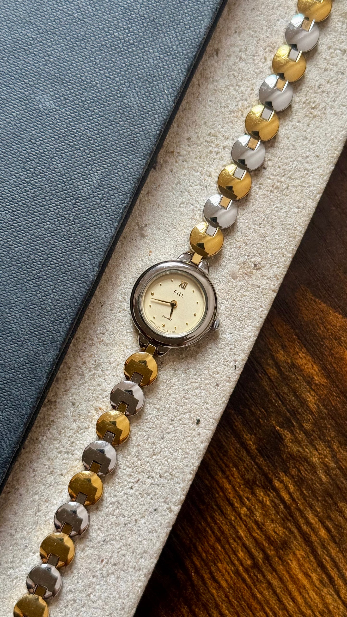 Vintage Citizen Fill Watch 1990s, gold plated, near mint
