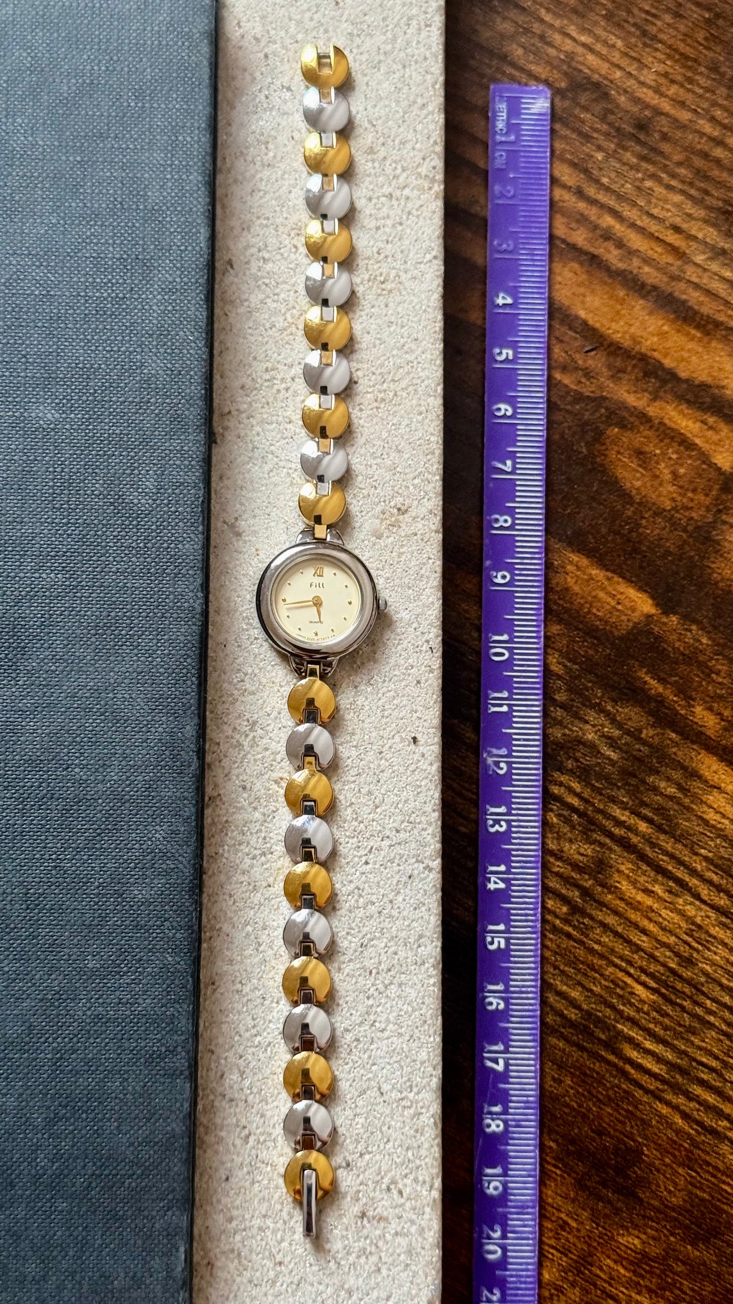 Vintage Citizen Fill Watch 1990s, gold plated, near mint