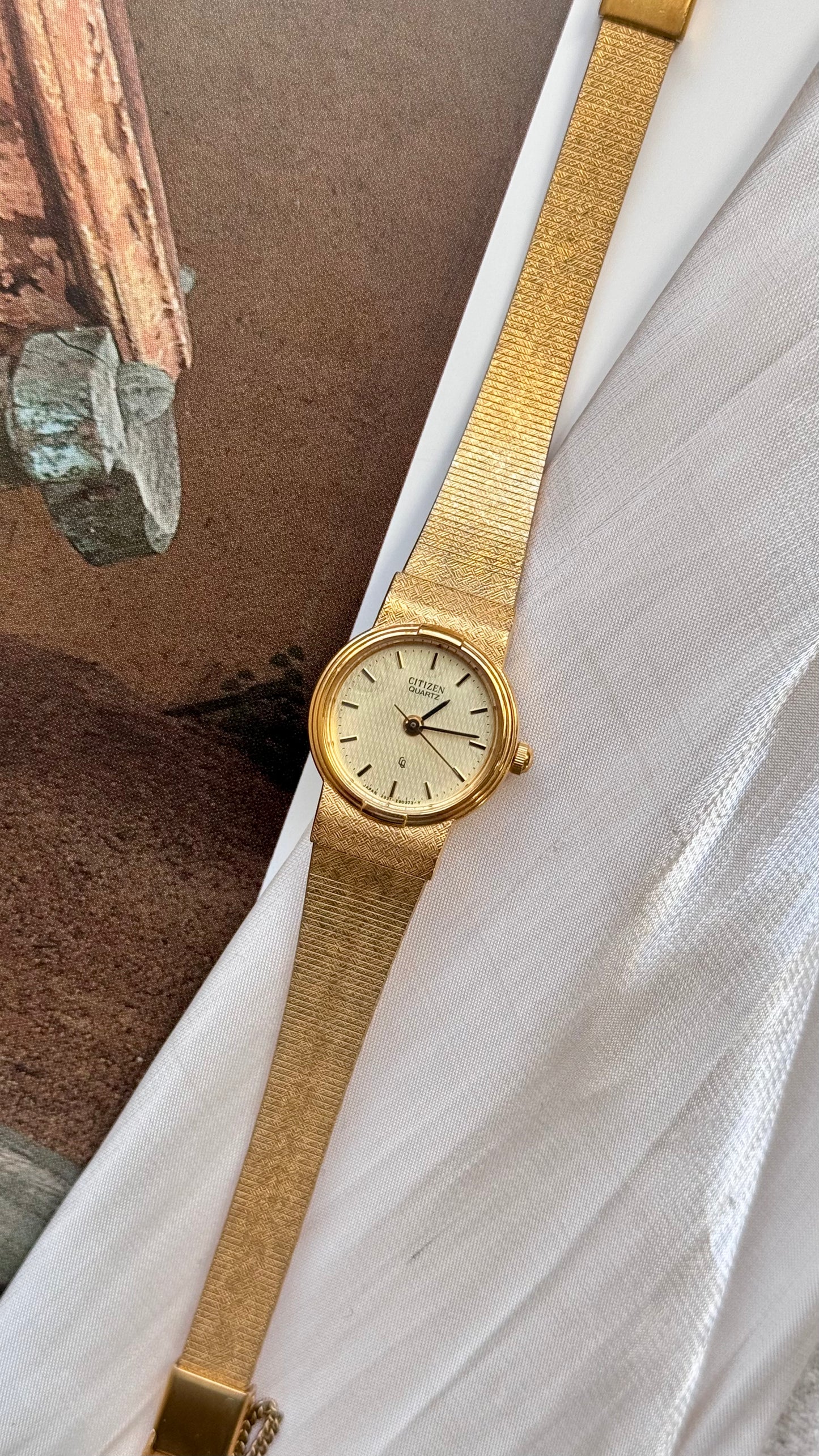 Vintage Citizen Watch 1998 - Gold Plated