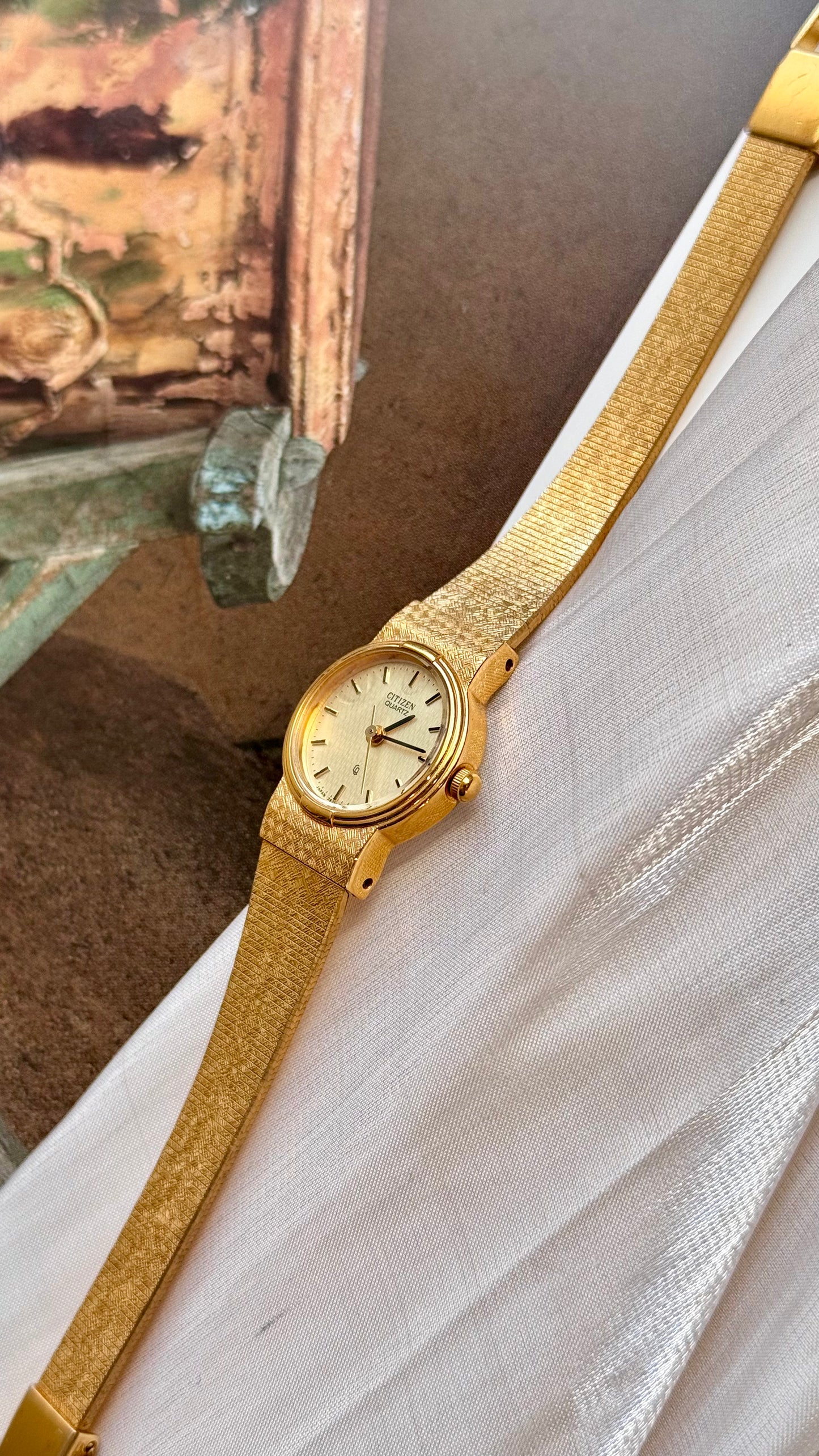 Vintage Citizen Watch 1998 - Gold Plated