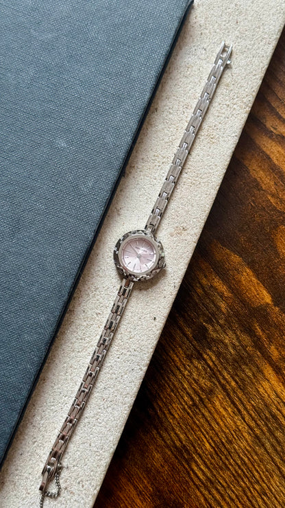 Faire La Bise Disco Ball vintage watch - sterling silver