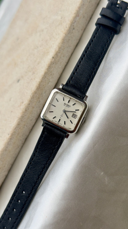 Seiko Chariot Vintage Women's Watch 1977 - Bespoke Leather