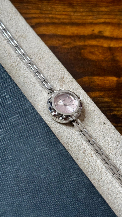 Faire La Bise Disco Ball vintage watch - sterling silver