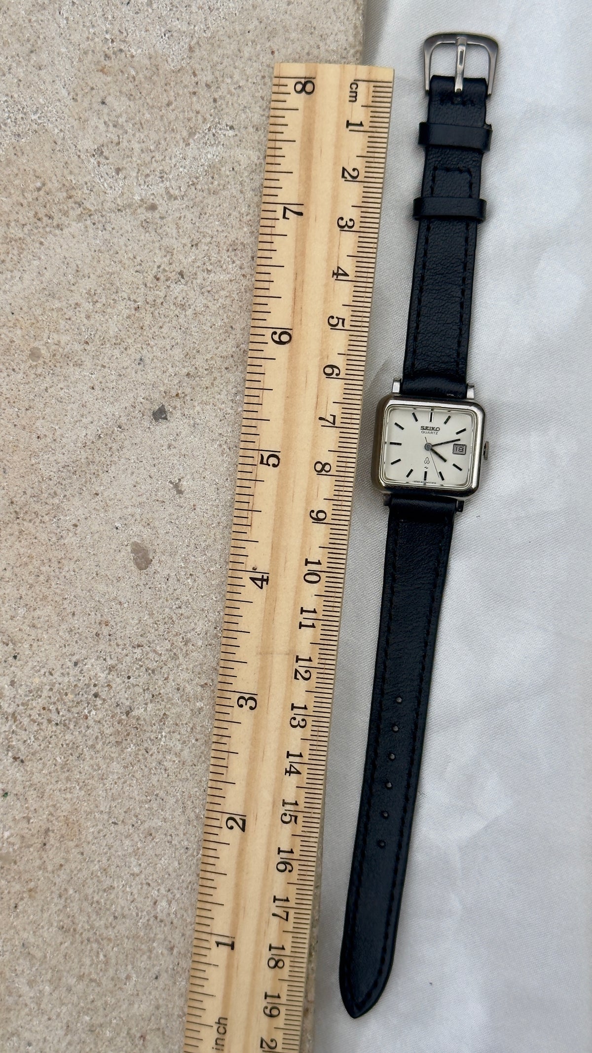 Seiko Chariot Vintage Women's Watch 1977 - Bespoke Leather