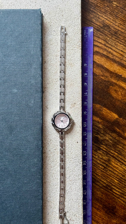 Faire La Bise Disco Ball vintage watch - sterling silver
