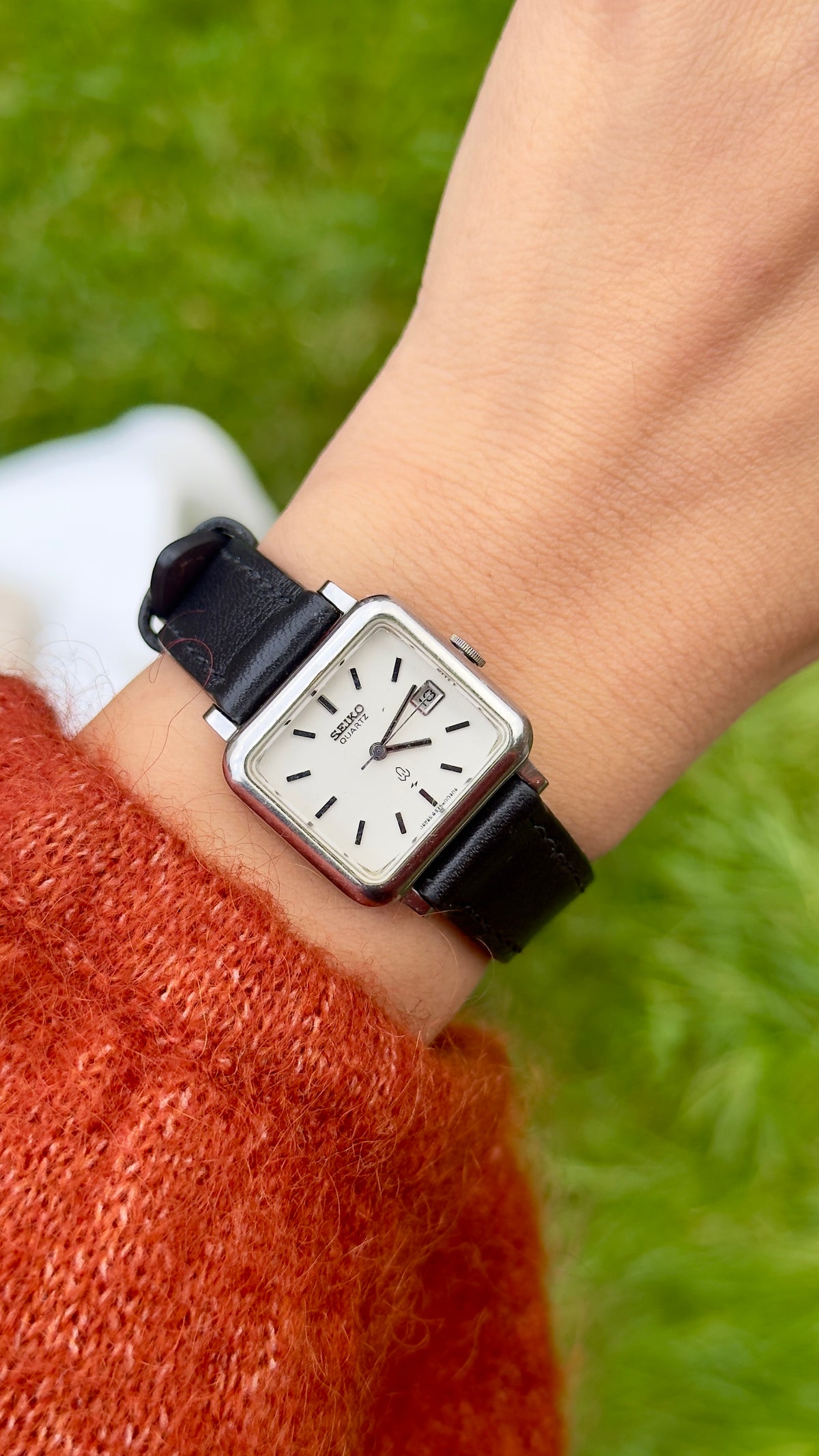 Seiko Chariot Vintage Women's Watch 1977 - Bespoke Leather
