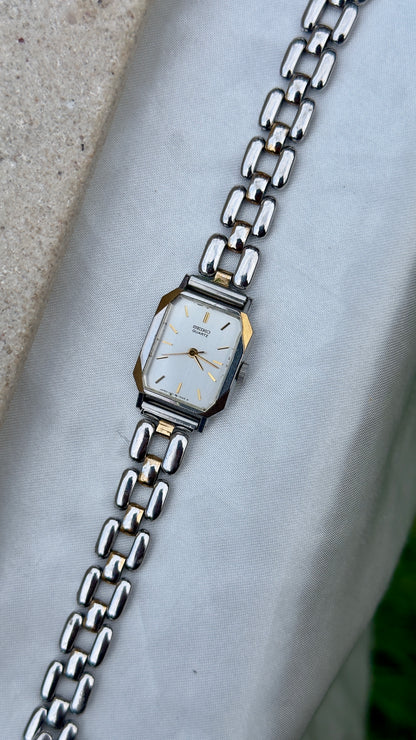 Seiko Vintage Tank Watch 1982 | Birth Year Watch | Personalized Gift for Her