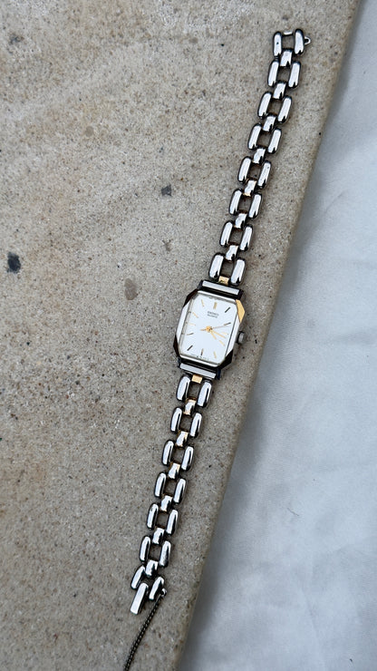 Seiko Vintage Tank Watch 1982 | Birth Year Watch | Personalized Gift for Her